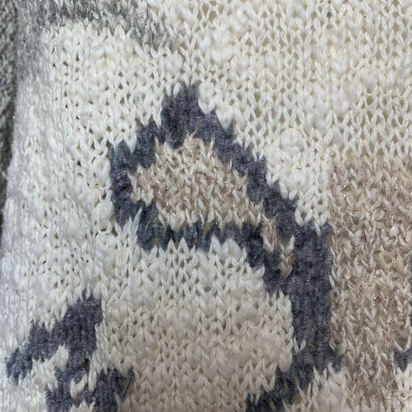 Vintage 80s Liz Claiborne women's chunky knit preppy turtleneck sweater SZ M - Picture 5 of 9